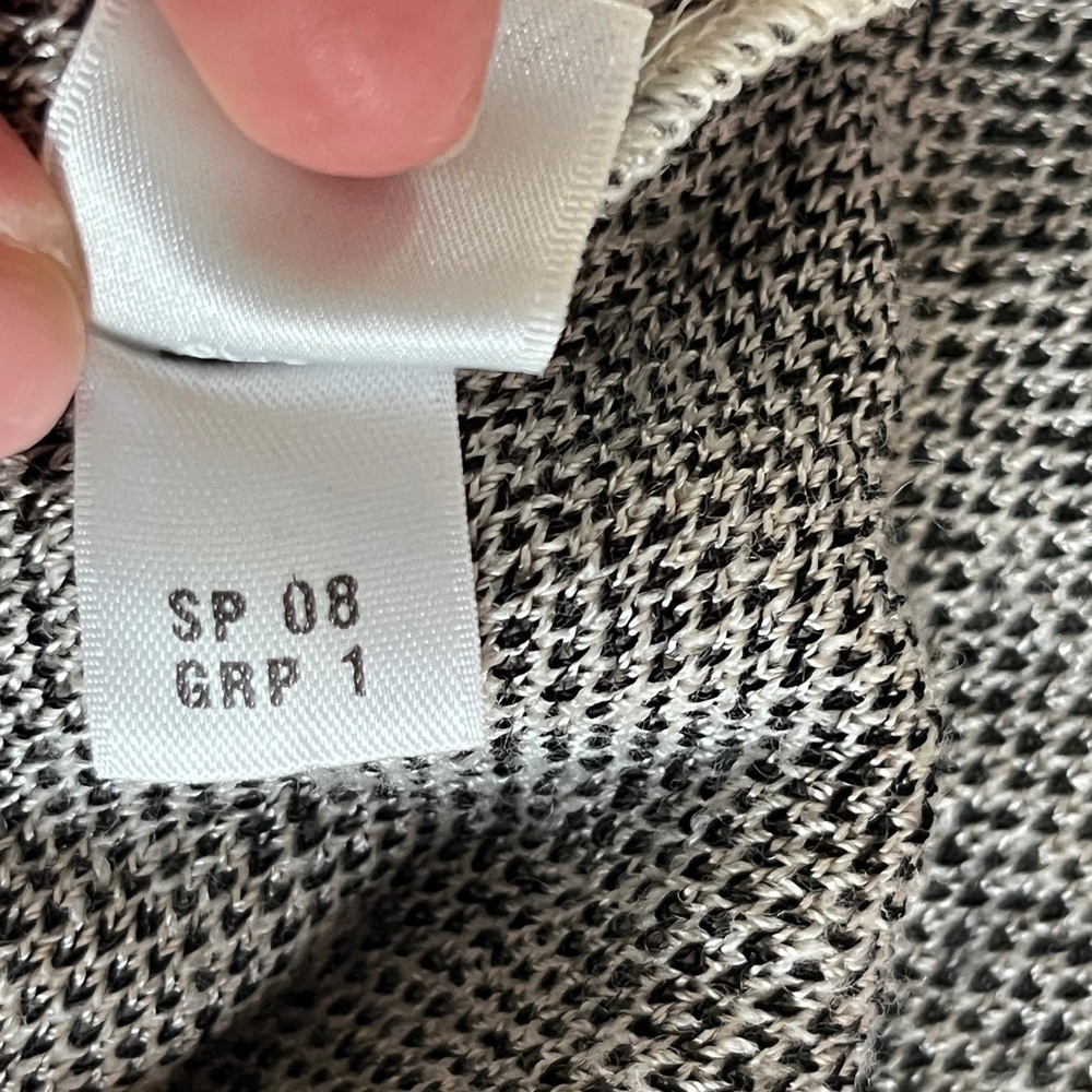 St. John Black White Knit Python Pattern Blazer J… - image 8